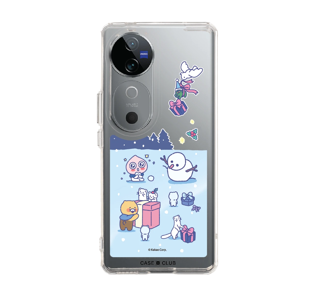 vivo v40 5g clear case kakao friends gift